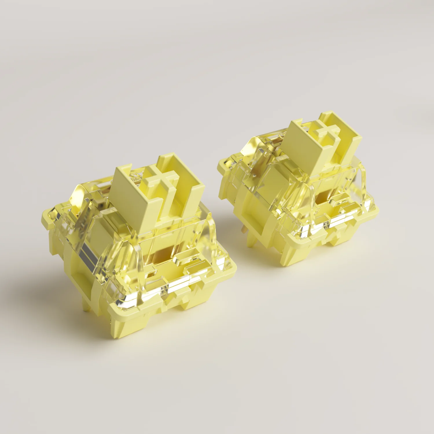 Akko Creamy Yellow Pro V3 50g Linear Switches 45 Pack - Image 4