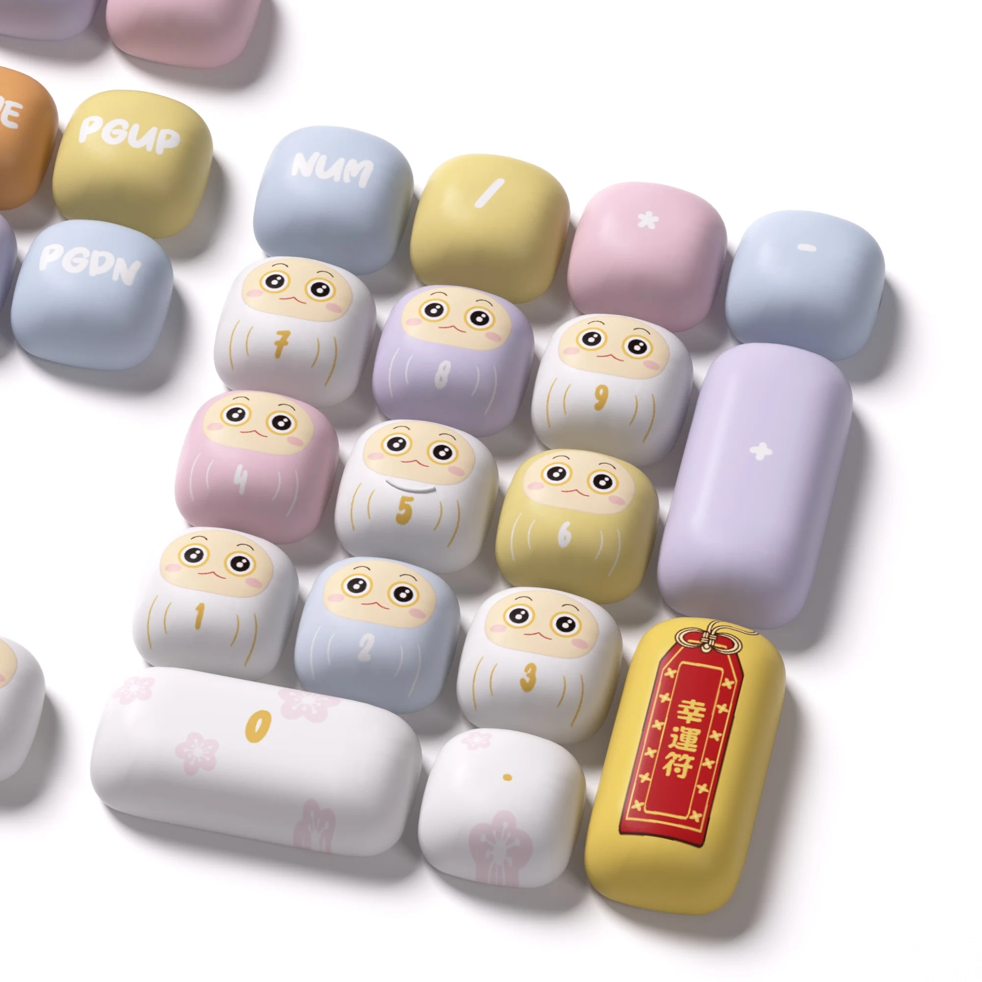 Akko Good Luck Charm 138 Key MOG Profile Dye Sub PBT Keycap Set - Image 5