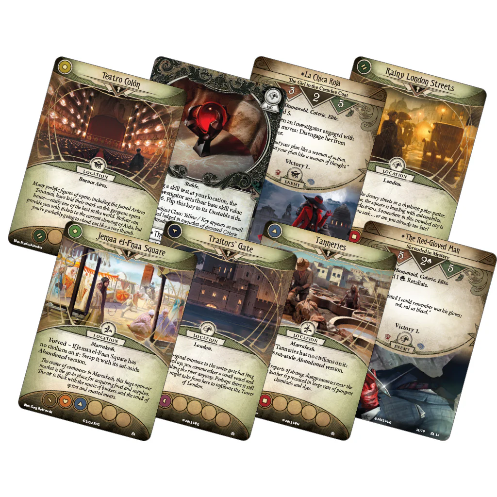 Arkham Horror LCG The Scarlet Keys Campaign Expansion - Image 2