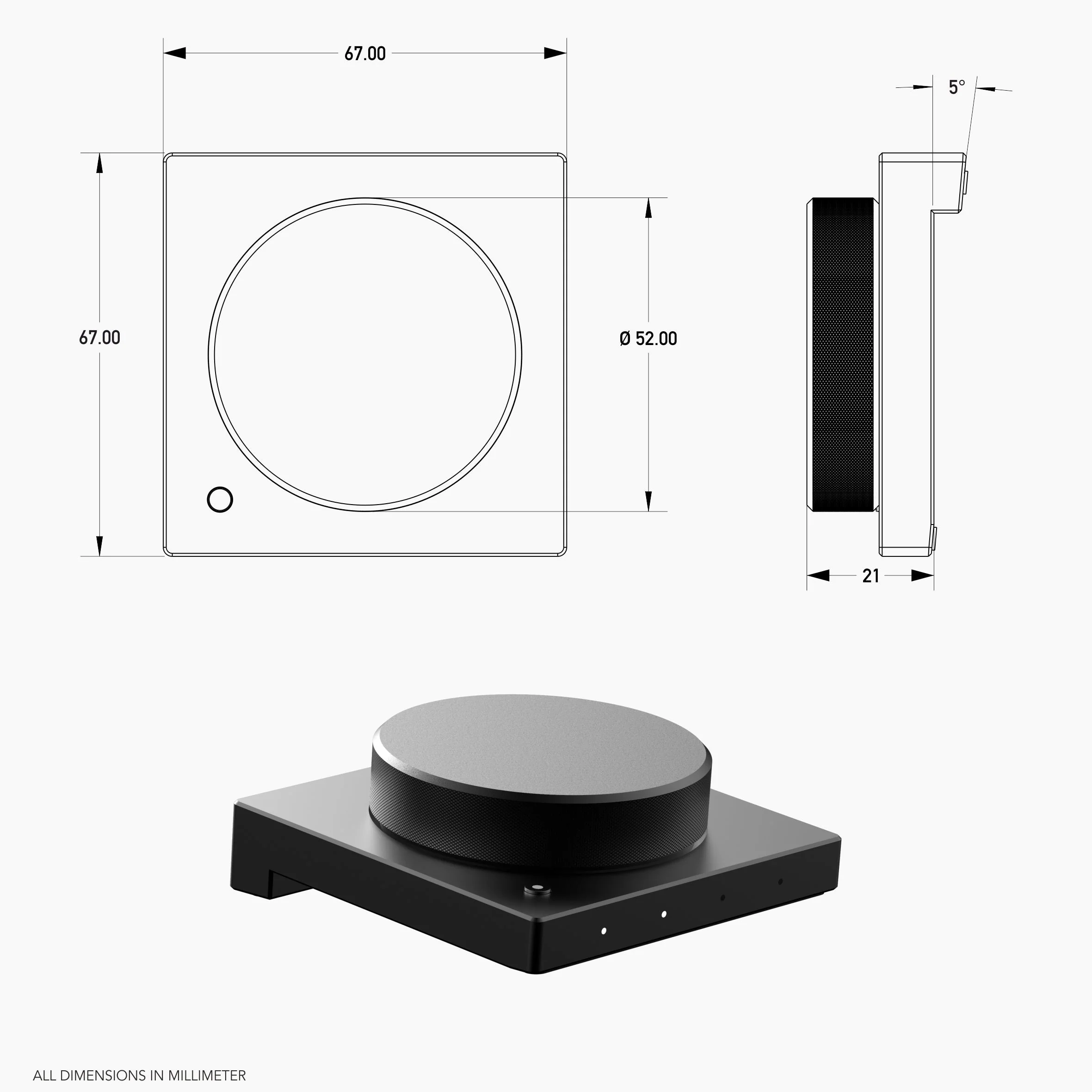 Binepad KnobX1 Rotary Encoder Knob - Image 4