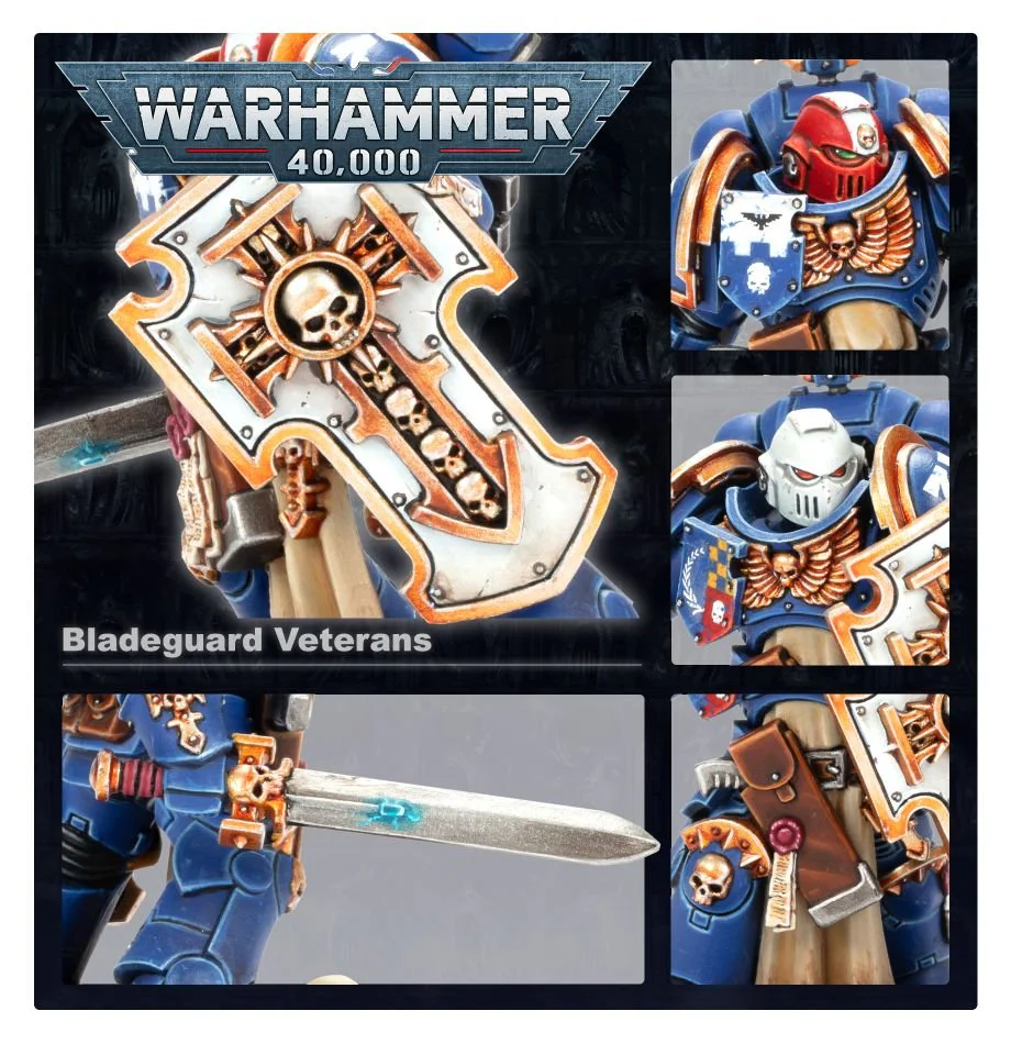 Warhammer 40000 Space Marines Bladeguard Veterans - Image 2