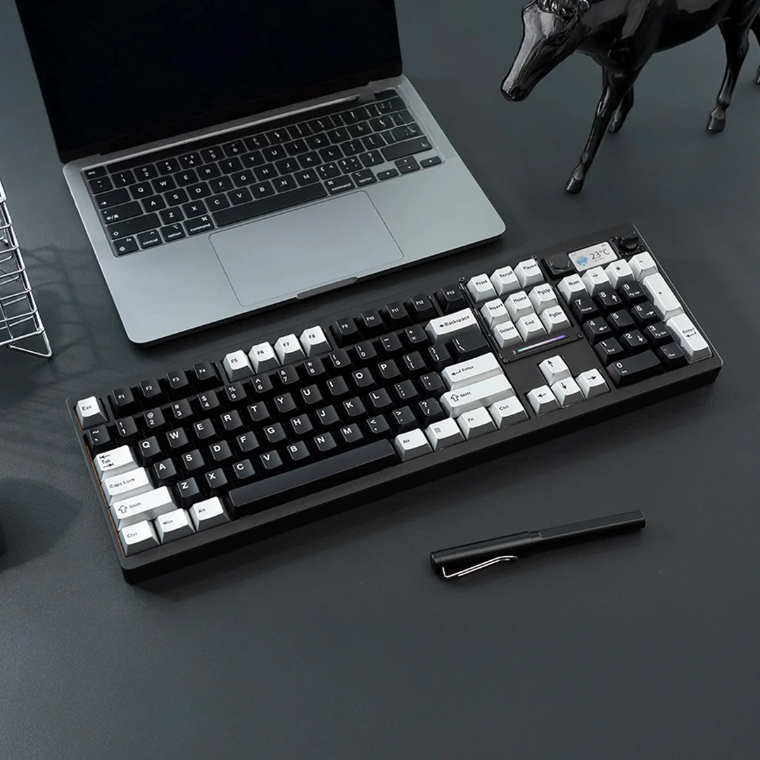 Chilkey ND104 CNC Aluminum Hotswap Wireless RGB Keyboard - Image 17