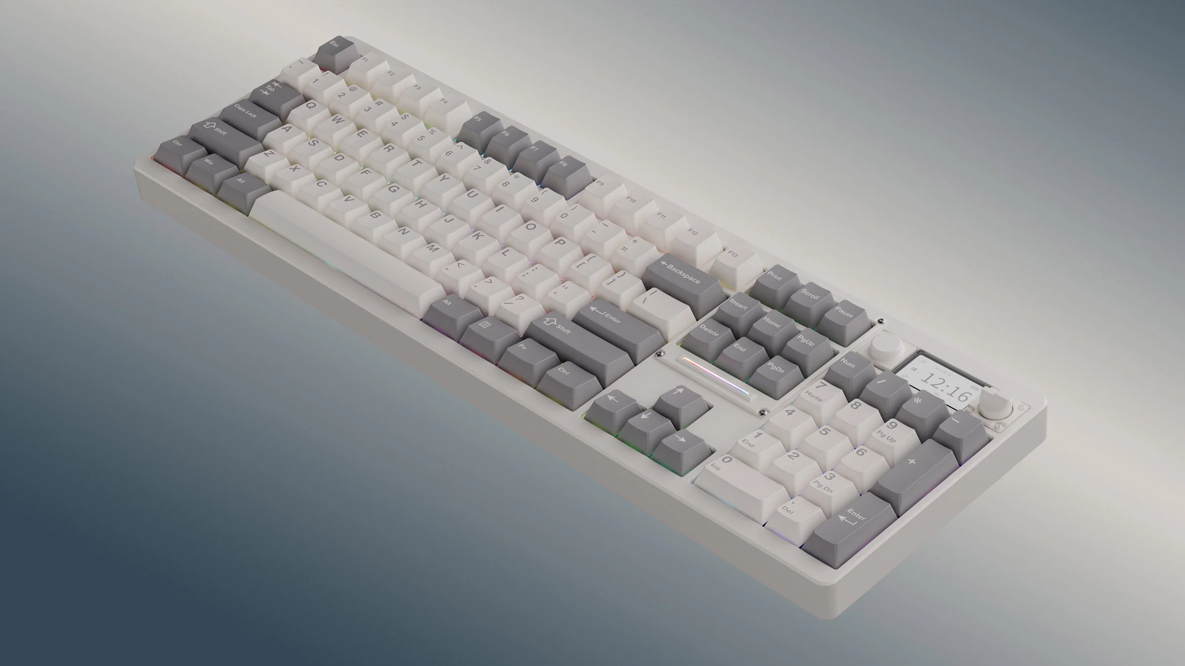 Chilkey ND104 CNC Aluminum Hotswap Wireless RGB Keyboard - Image 26