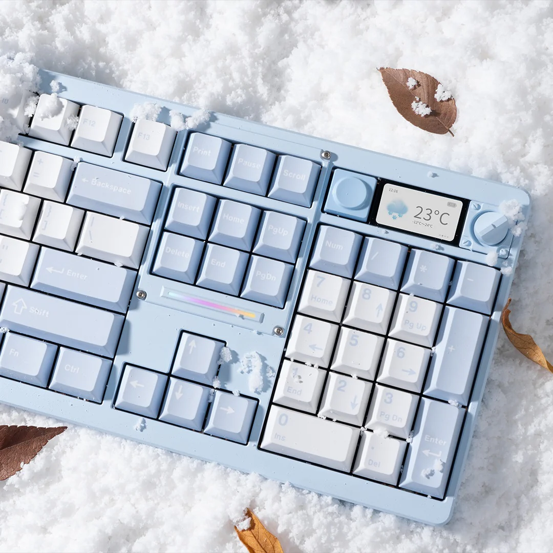 Chilkey ND104 CNC Aluminum Hotswap Wireless RGB Keyboard - Image 50