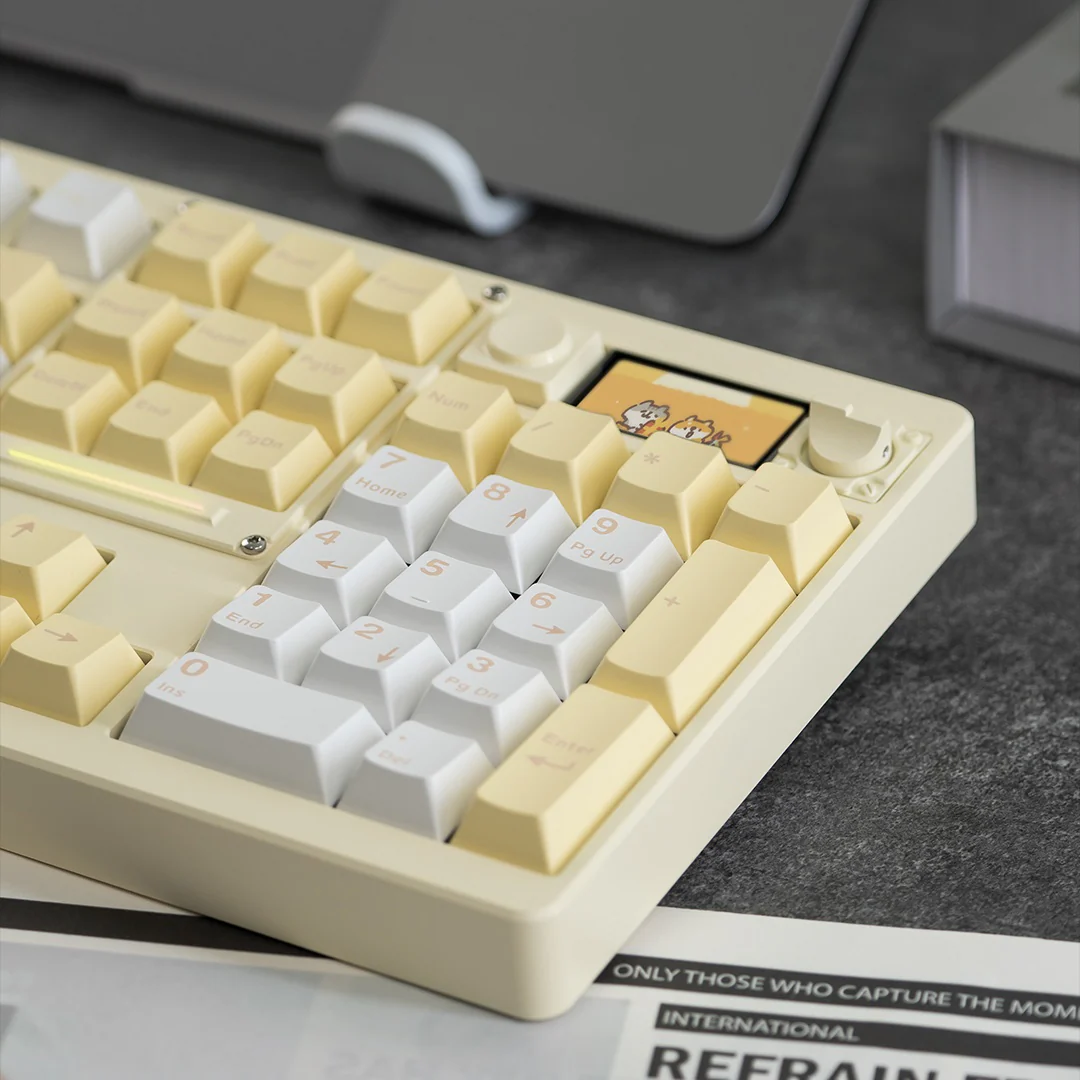 Chilkey ND104 CNC Aluminum Hotswap Wireless RGB Keyboard - Image 54