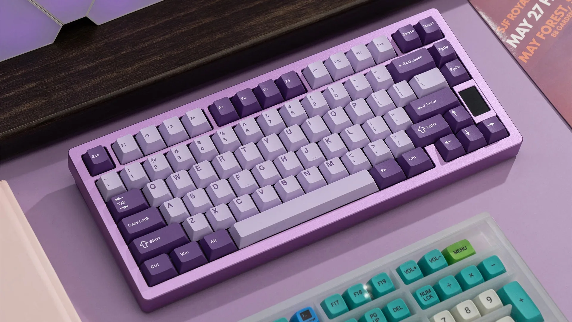 Chilkey ND75 1.2mm Flex Cut PCB Aluminum 75% Wireless Hotswap Mechanical Keyboard - Image 13