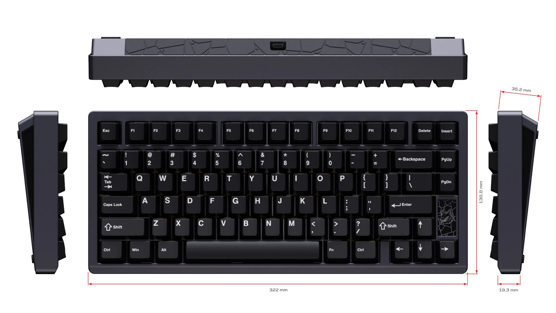 Chilkey Slice75 HE 8K Aluminum Keyboard - Image 7