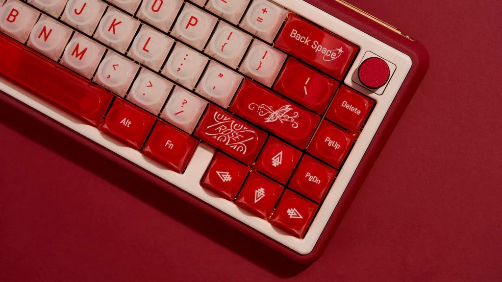 Chilkey Wild Rose 170 Key DDA Profile Dye Sub PC Keycap Set - Image 10