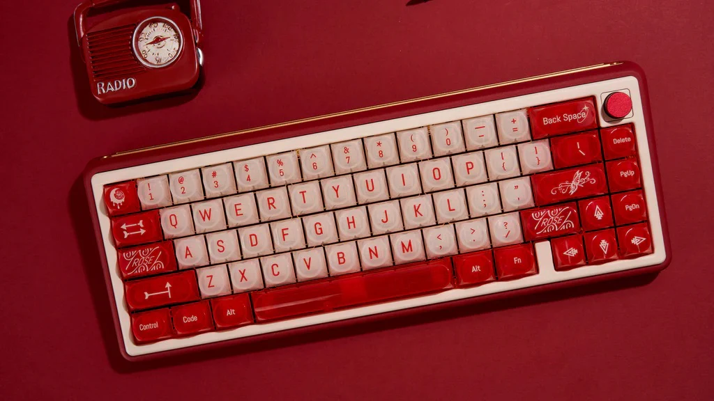 Chilkey Wild Rose 170 Key DDA Profile Dye Sub PC Keycap Set - Image 12