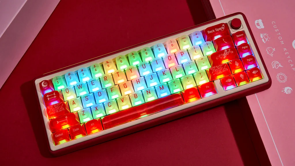 Chilkey Wild Rose 170 Key DDA Profile Dye Sub PC Keycap Set - Image 16