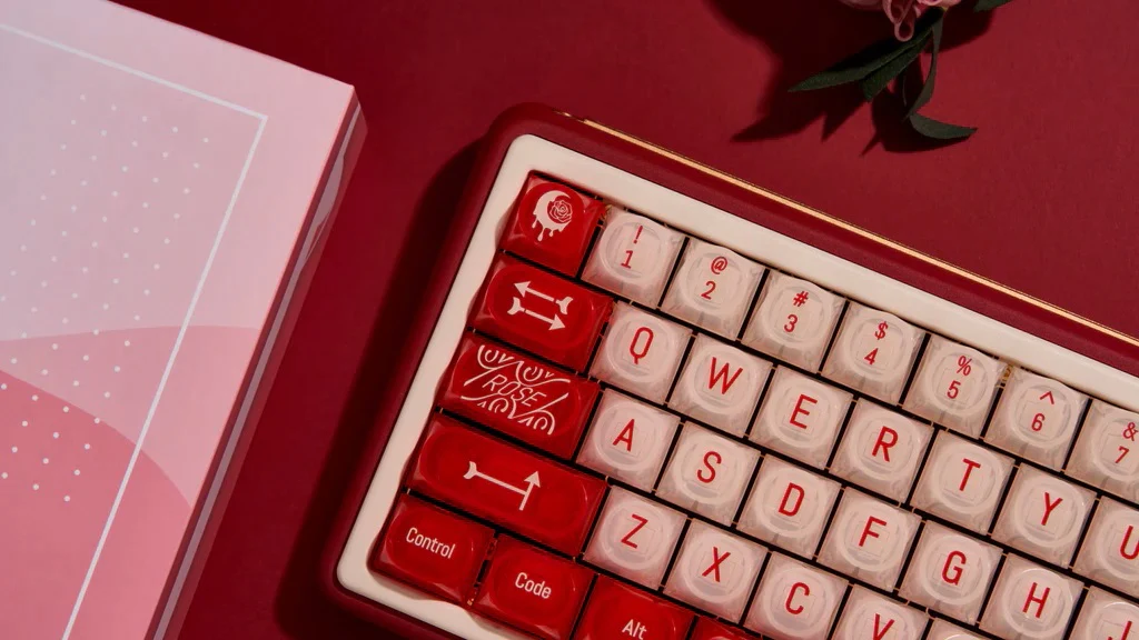 Chilkey Wild Rose 170 Key DDA Profile Dye Sub PC Keycap Set - Image 8