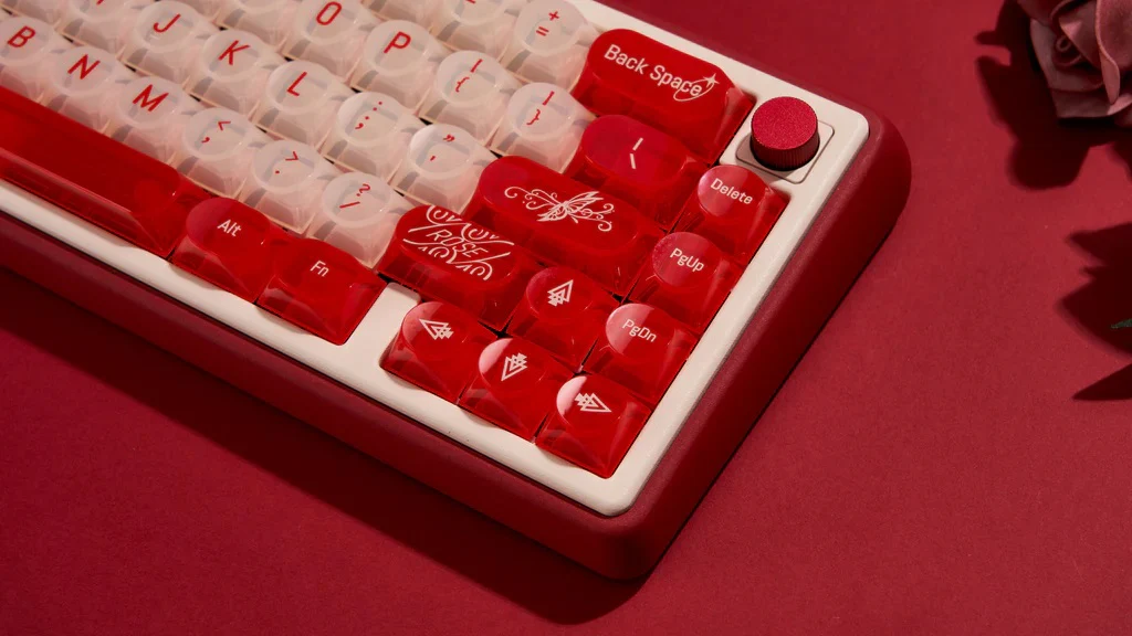 Chilkey Wild Rose 170 Key DDA Profile Dye Sub PC Keycap Set - Image 9