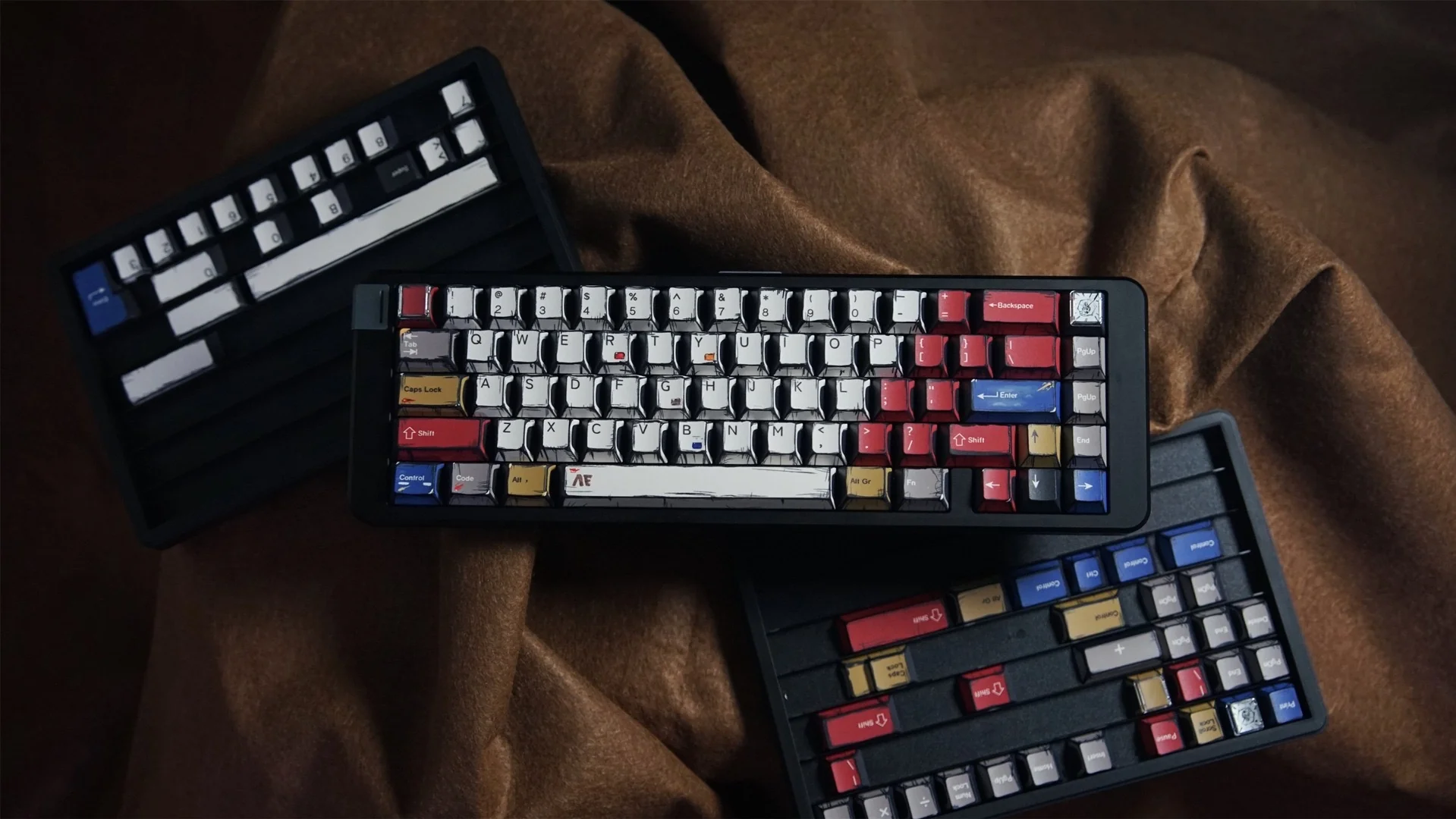 Click Inc Comic Cherry Profile Dye Sub Keycaps - Image 4