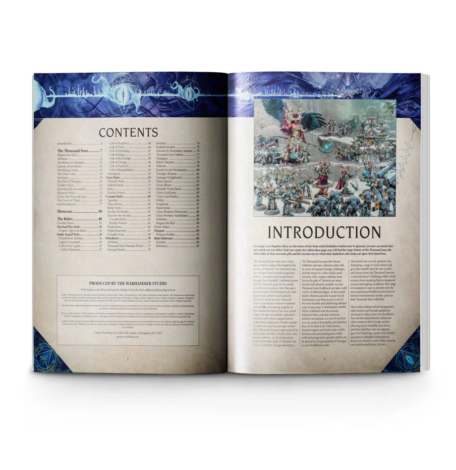 Warhammer 40000 Codex Thousand Sons (hb) (EN) - Image 2