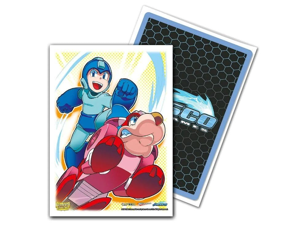 Dragon Shield Standard Classic Art Card Sleeves Mega Man Rush 100ct - Image 2