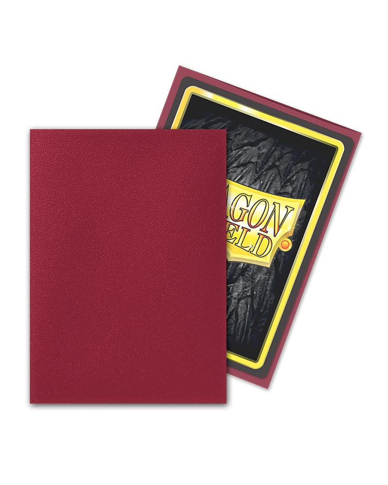 Dragon Shield Standard Matte Card Sleeves Blood Red 100ct - Image 3