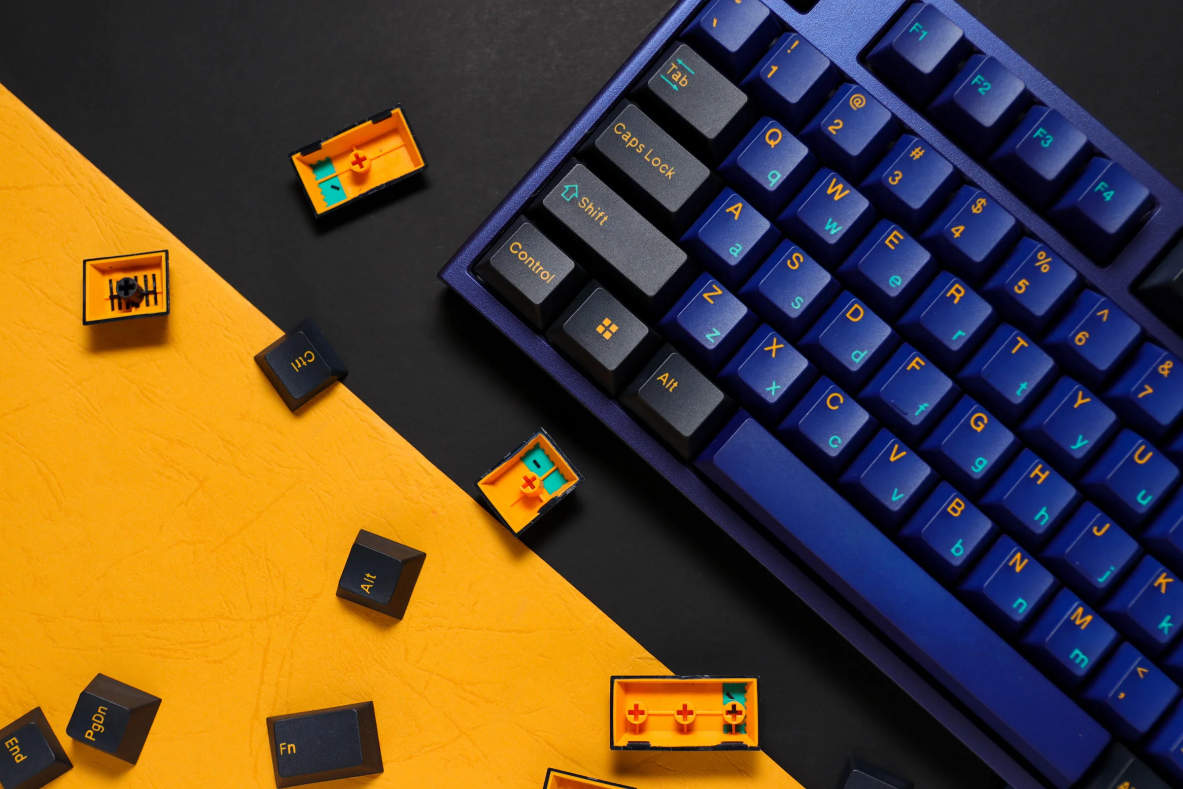 Ducky Horizon 133 Key Cherry Profile Triple Shot PBT Keycap Set - Image 4