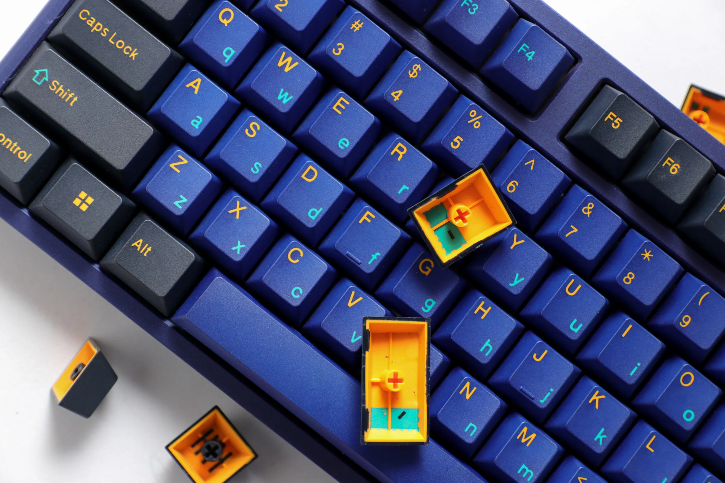 Ducky Horizon 133 Key Cherry Profile Triple Shot PBT Keycap Set - Image 7