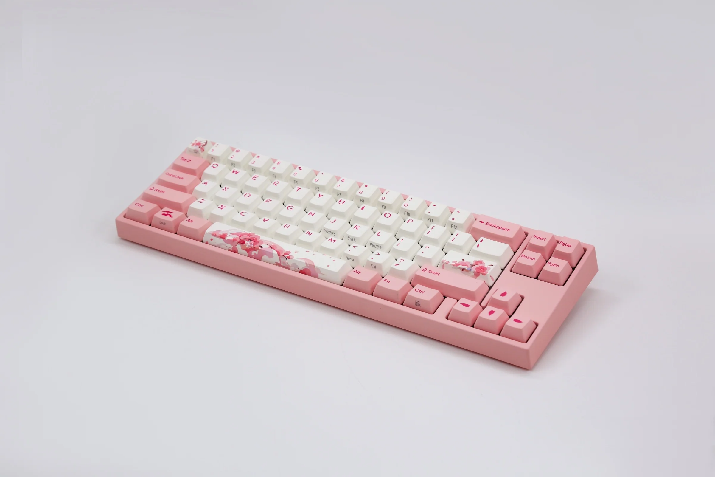 Ducky x Varmilo Miya Mac Pro Sakura Round 2 White LED 65% Double Shot PBT Mechanical Keyboard - Image 7