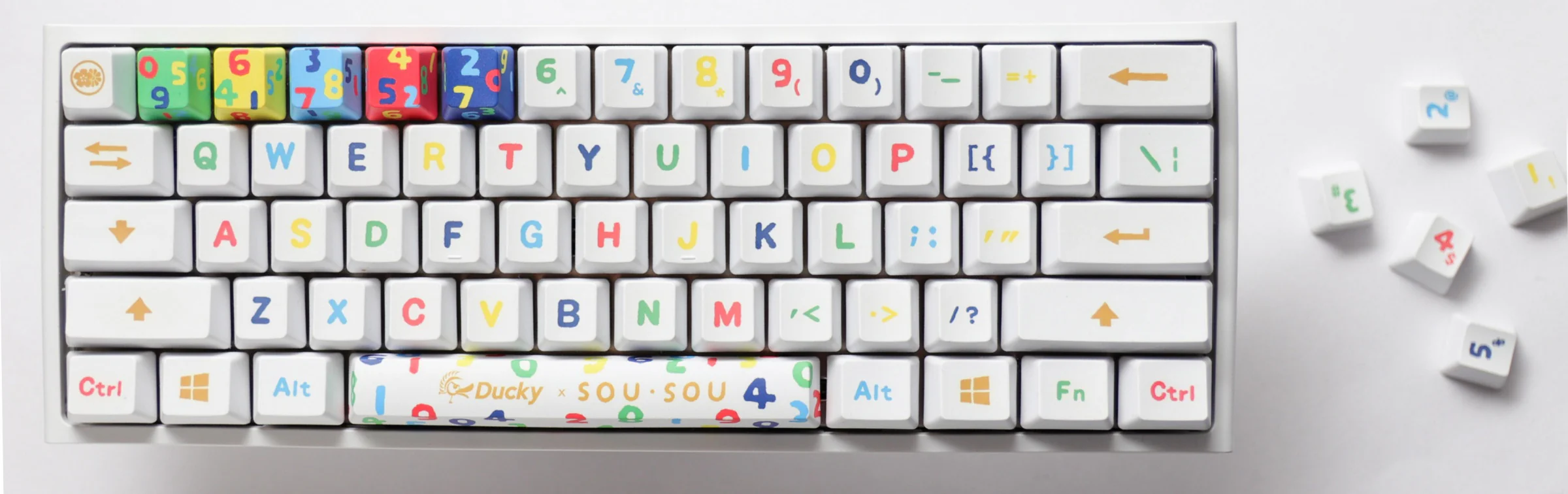 Ducky x SOU・SOU One 2 Mini RGB LED 60% Dye Sub PBT Limited Mechanical Keyboard - Image 2