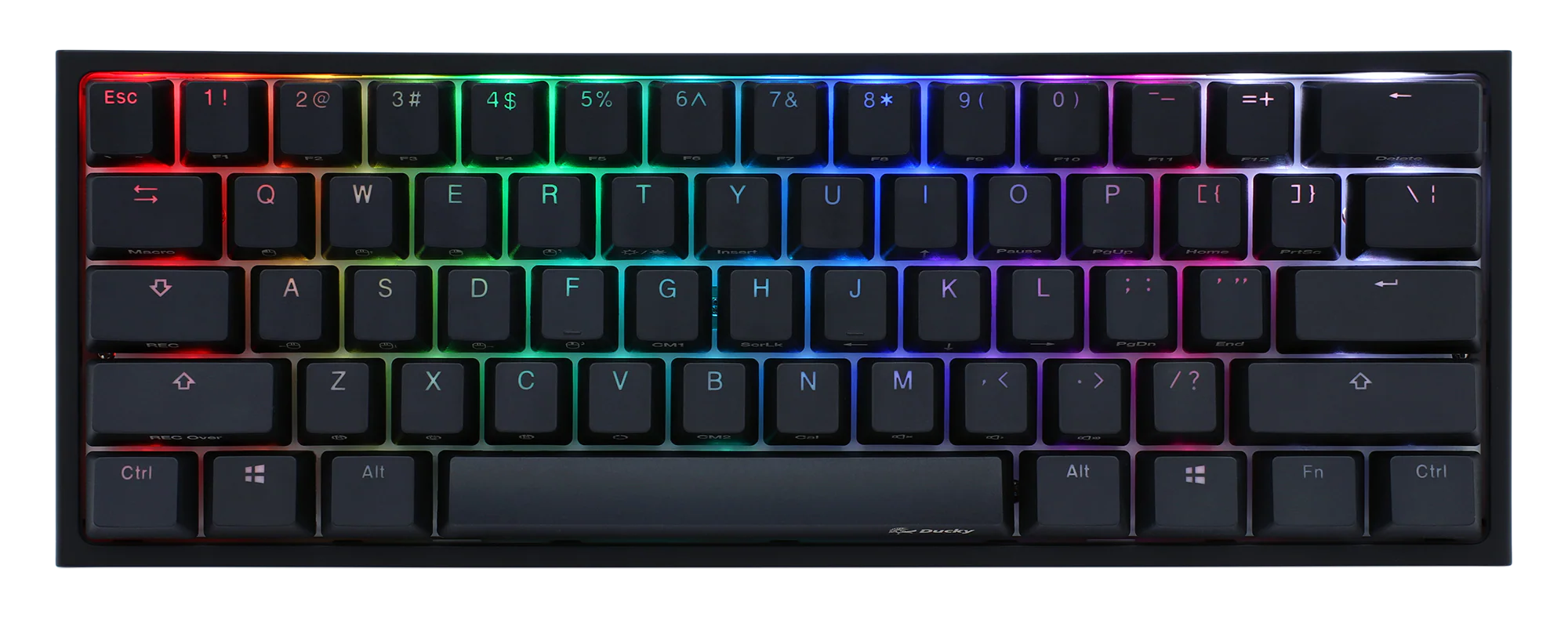 Ducky One 2 Mini v2 RGB LED 60% Double Shot PBT Mechanical Keyboard - Image 9