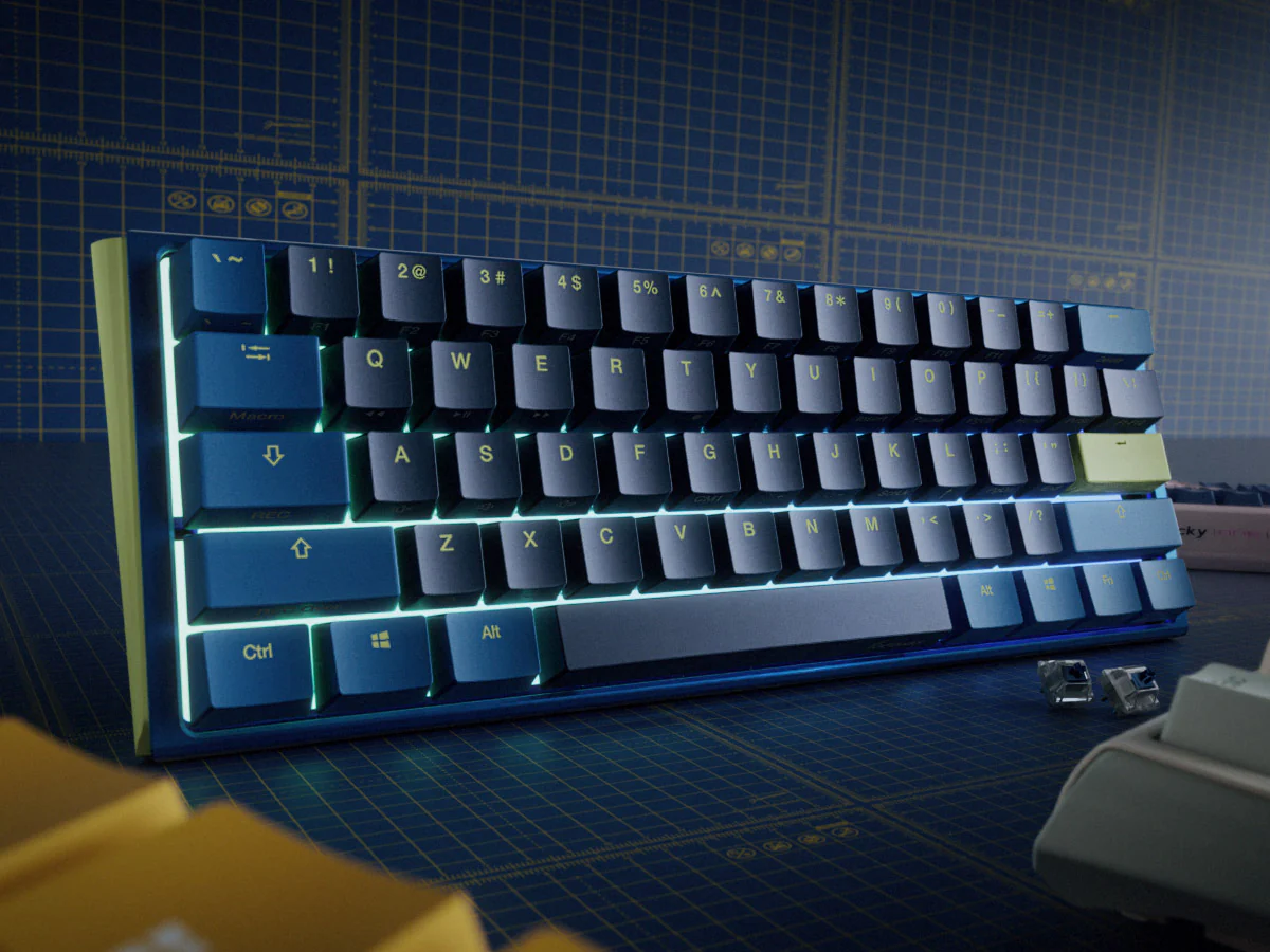 Ducky One 3 Mini Daybreak 60% Hotswap RGB Double Shot PBT QUACK Mechanical Keyboard - Image 9