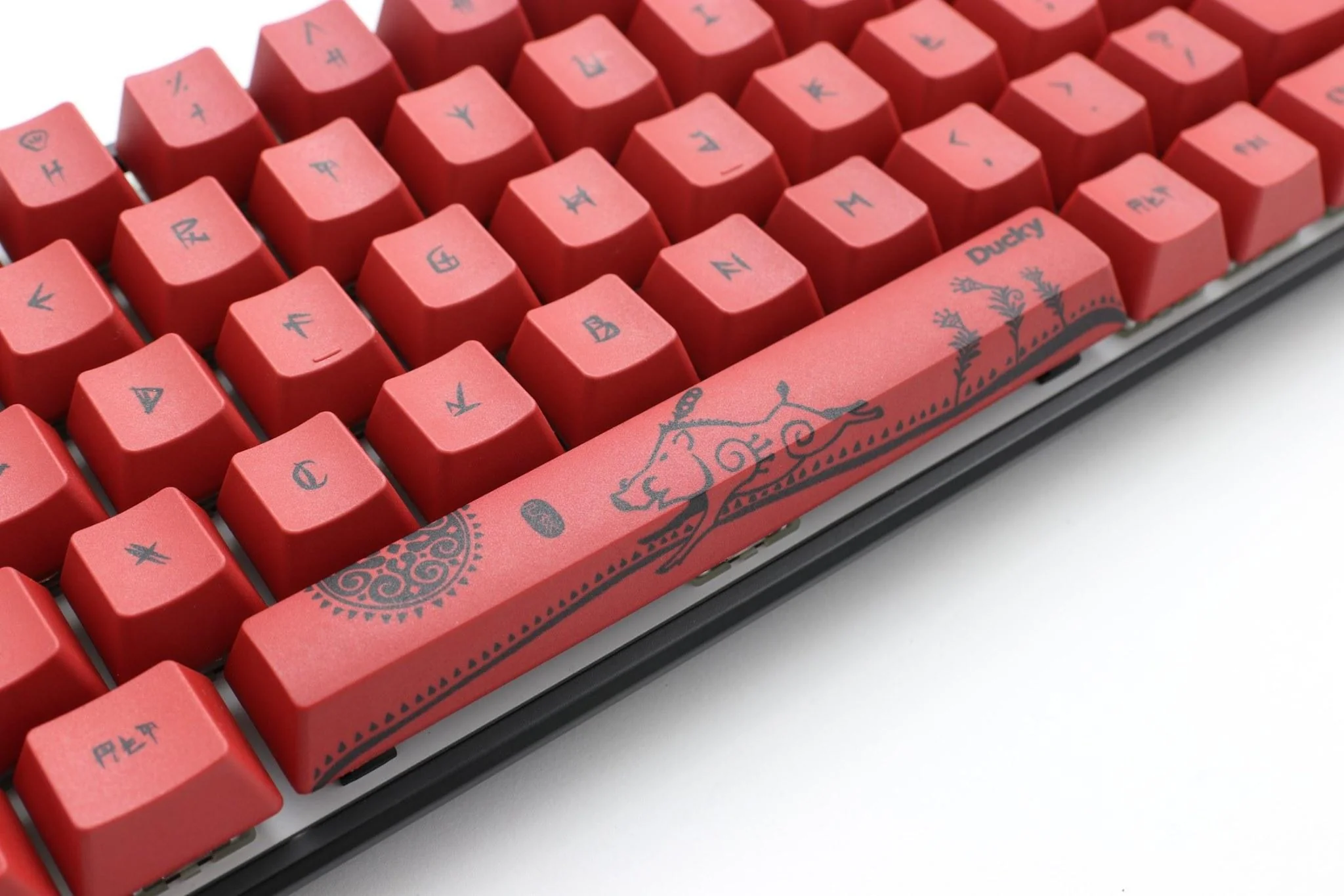 Ducky Year of the Pig RGB LED 65% Dye Sub PBT Mechanical Keyboard - Image 4