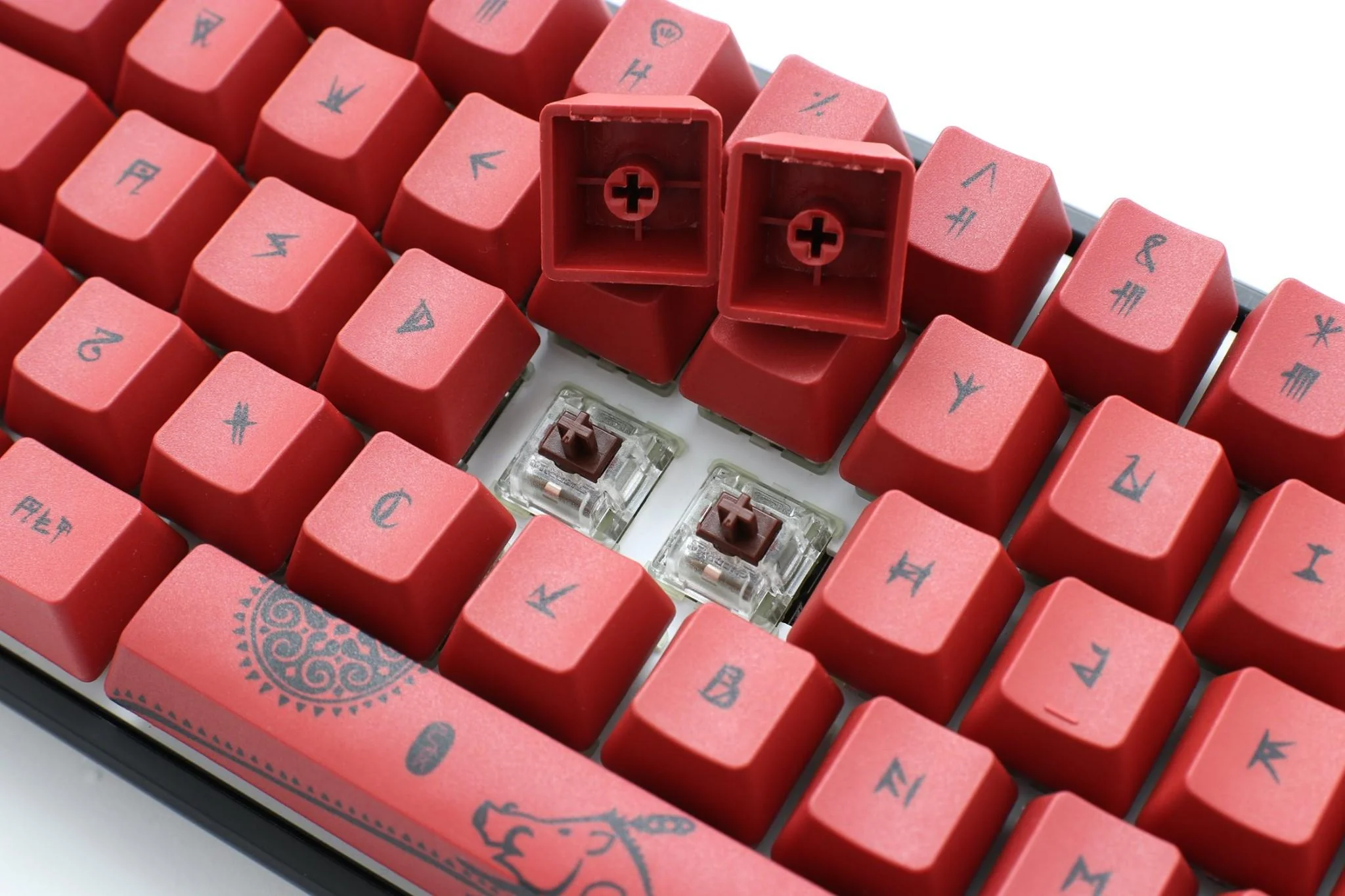 Ducky Year of the Pig RGB LED 65% Dye Sub PBT Mechanical Keyboard - Image 5