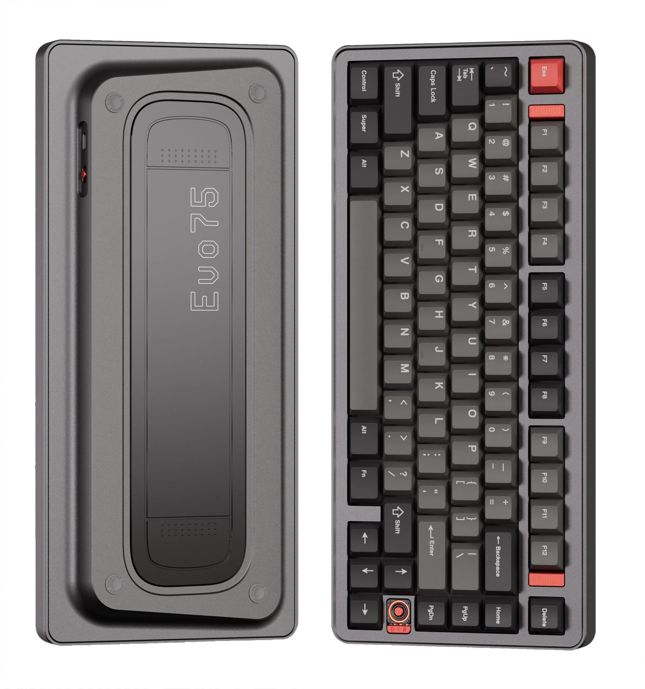 Evoworks Evo75 Aluminum Hotswap Wireless Keyboard