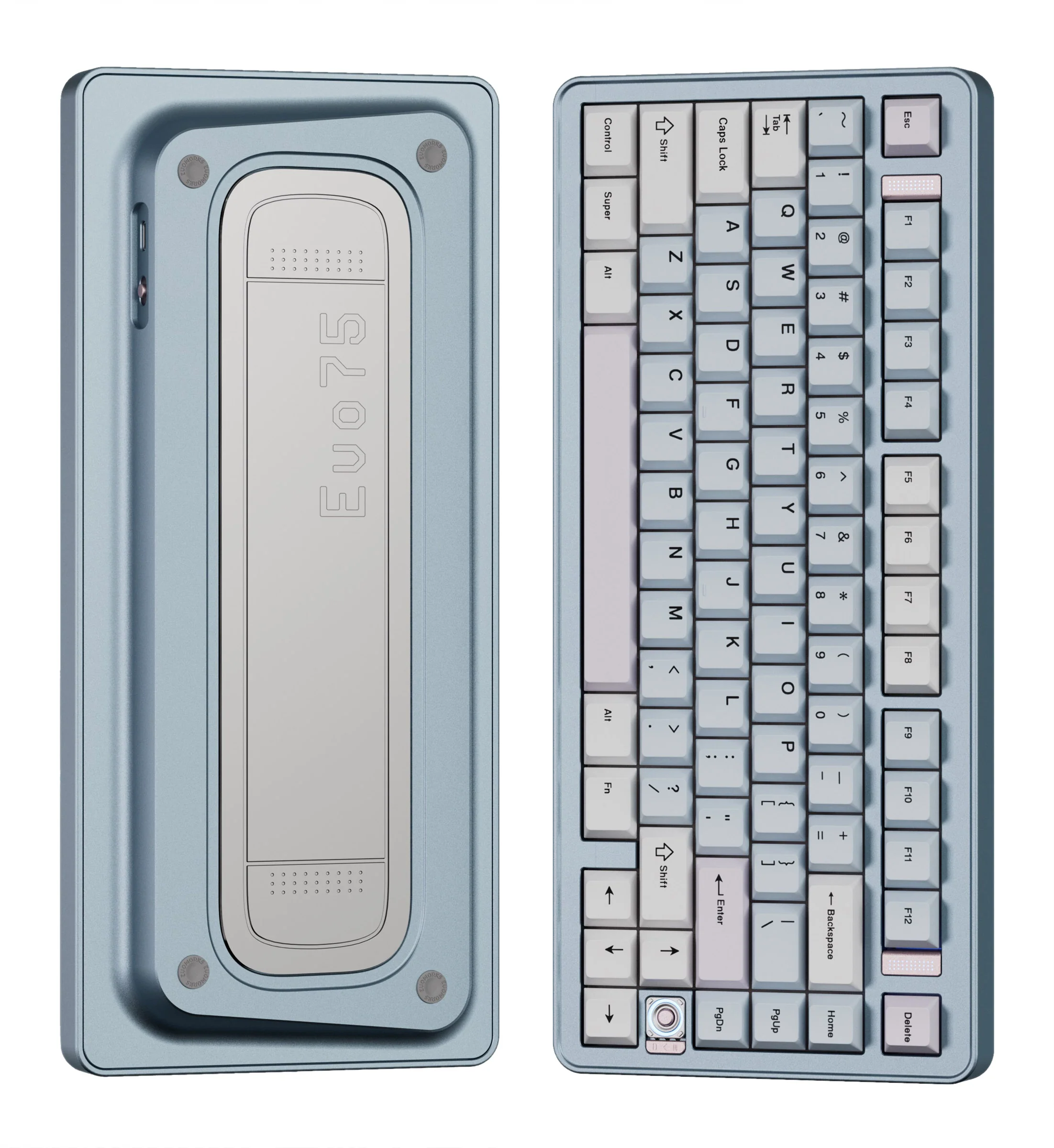 Evoworks Evo75 Aluminum Hotswap Wireless Keyboard - Image 12