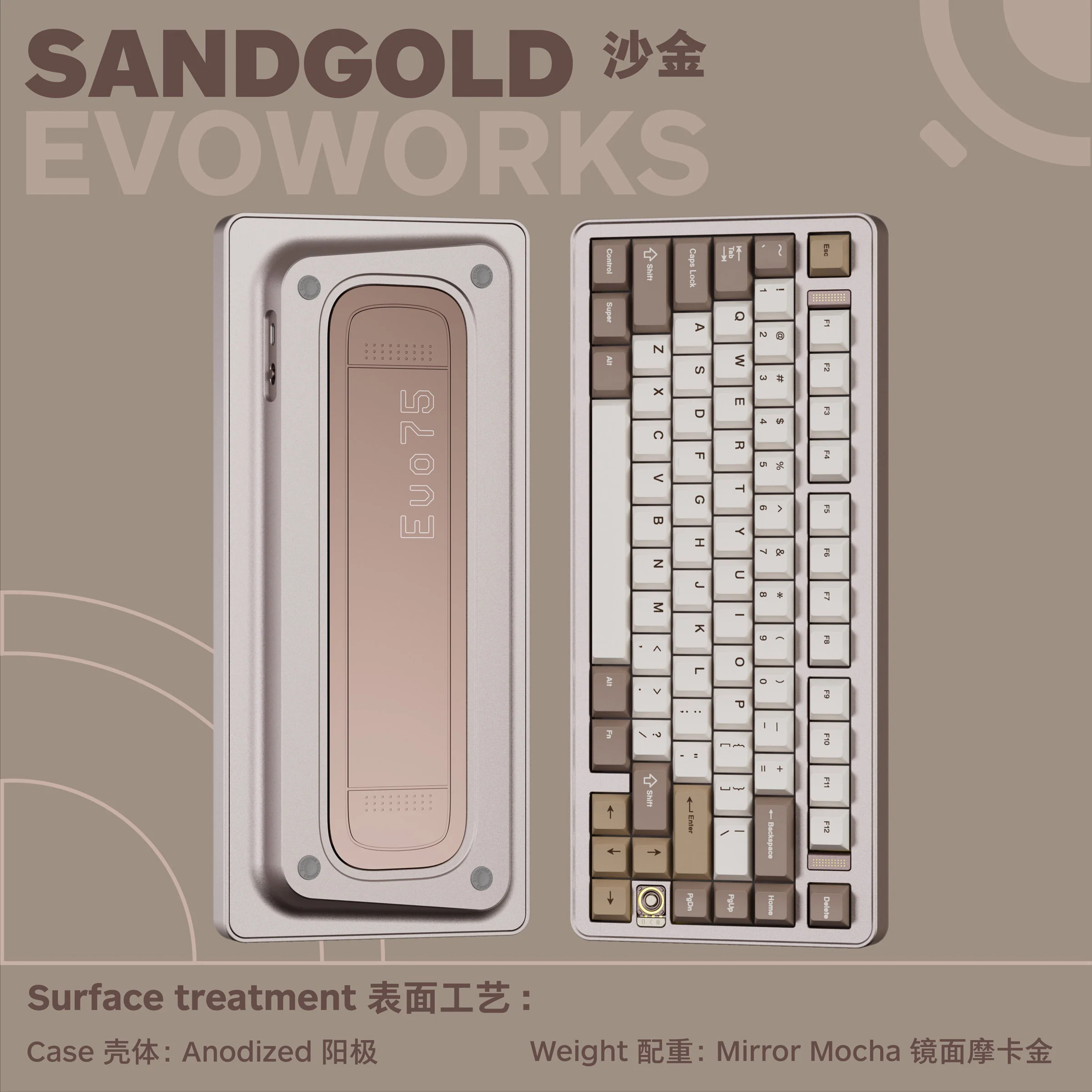Evoworks Evo75 Aluminum Hotswap Wireless Keyboard - Image 17