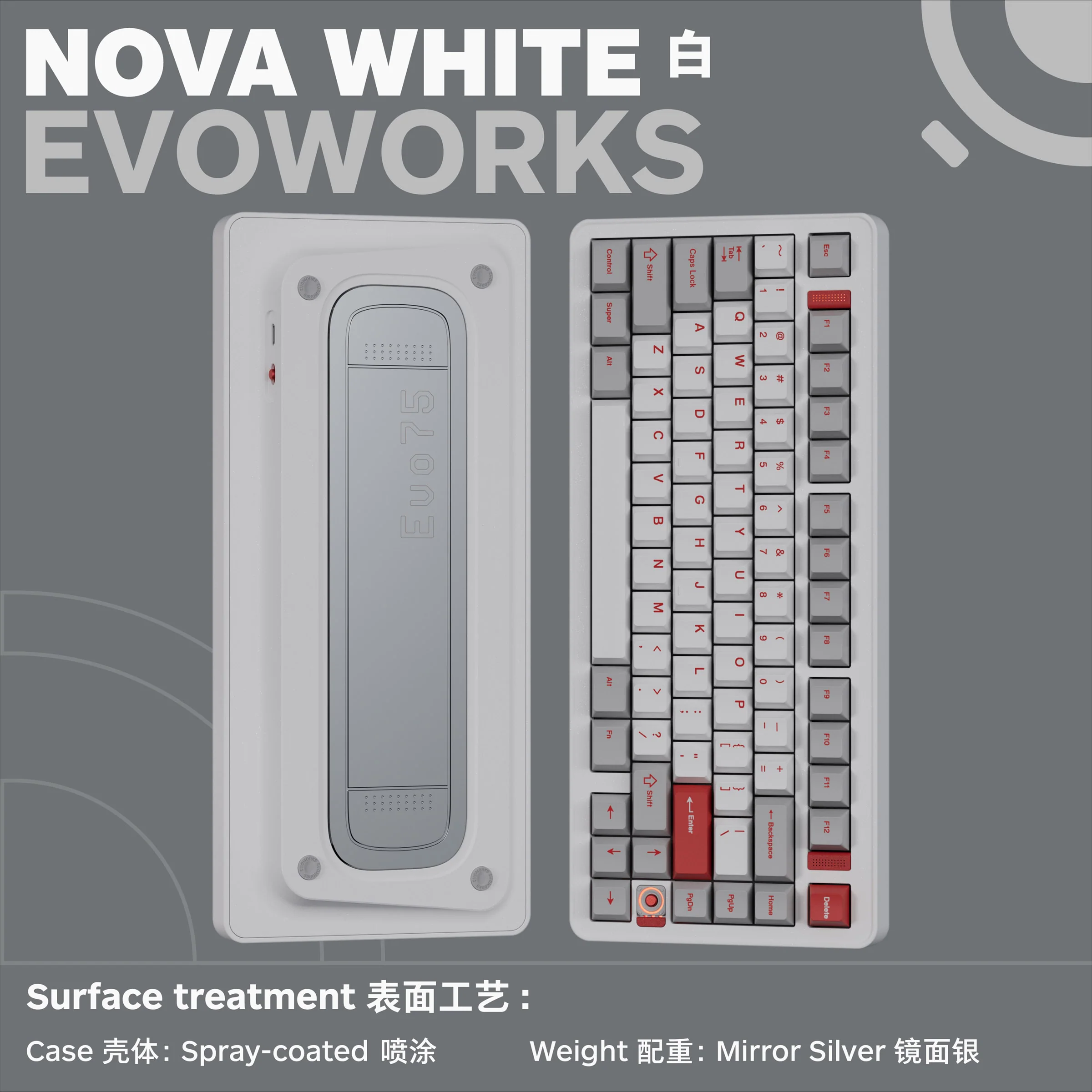 Evoworks Evo75 Aluminum Hotswap Wireless Keyboard - Image 25