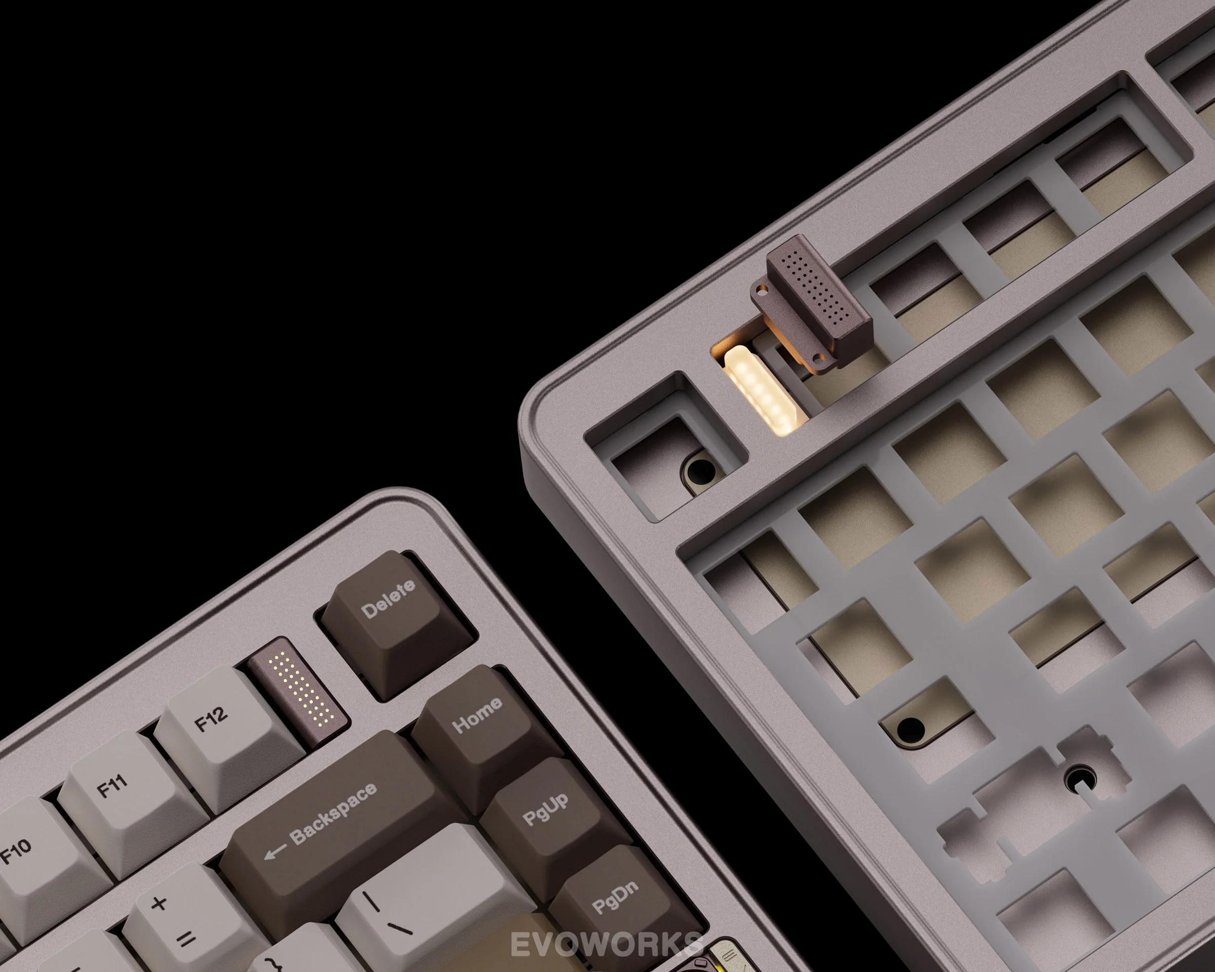 Evoworks Evo75 Aluminum Hotswap Wireless Keyboard - Image 4