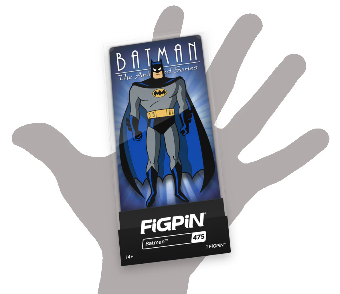 FiGPiN Batman (475) Collectable Enamel Pin - Image 3