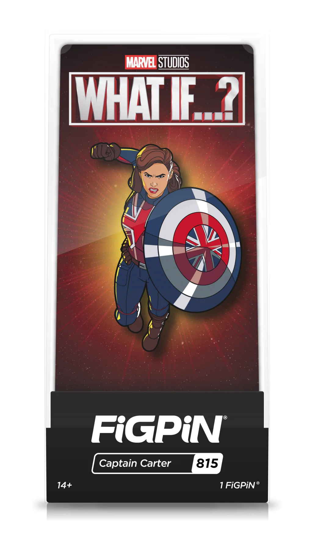 FiGPiN Captain Carter (815) Collectable Enamel Pin - Image 2