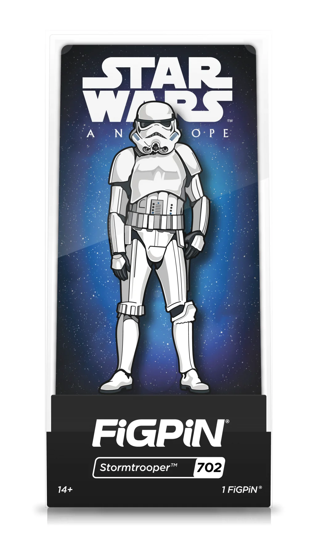 FiGPiN Stormtrooper (702) Collectable Enamel Pin - Image 2