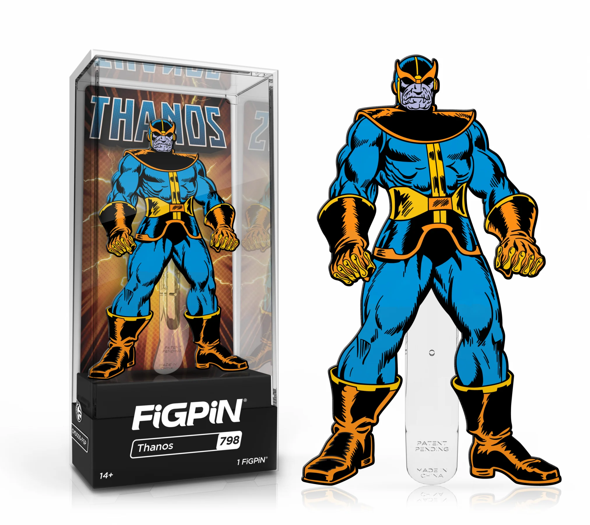 FiGPiN Thanos (798) Collectable Enamel Pin - Image 2