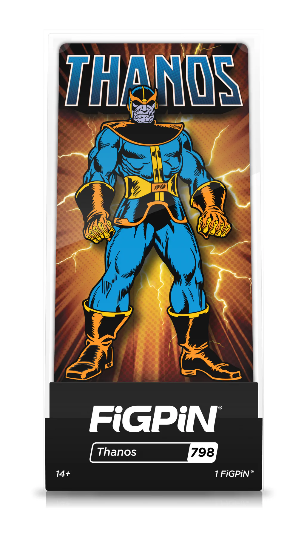 FiGPiN Thanos (798) Collectable Enamel Pin - Image 3