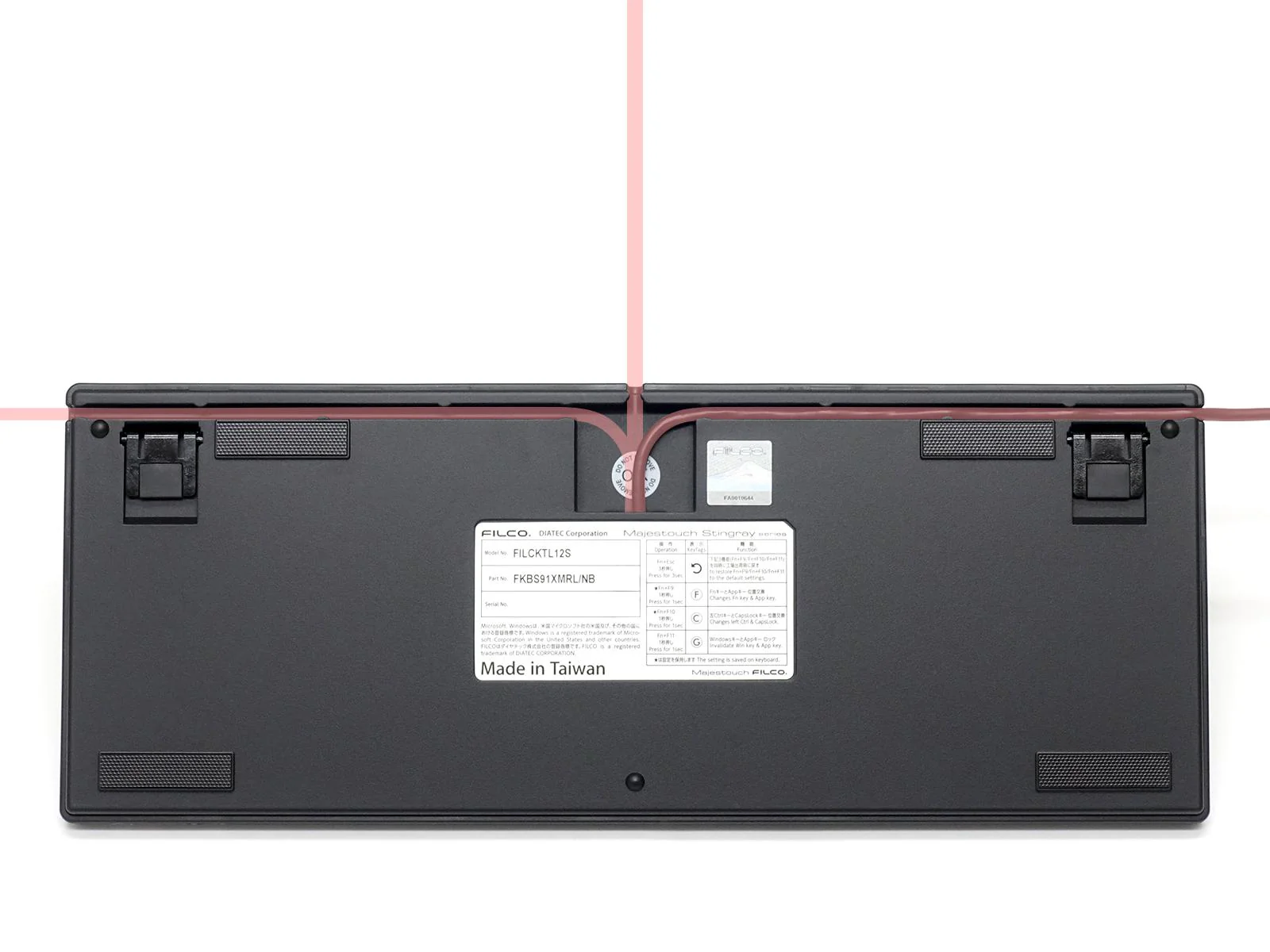 Filco Stingray TKL Low Profile Mechanical Keyboard - Image 5