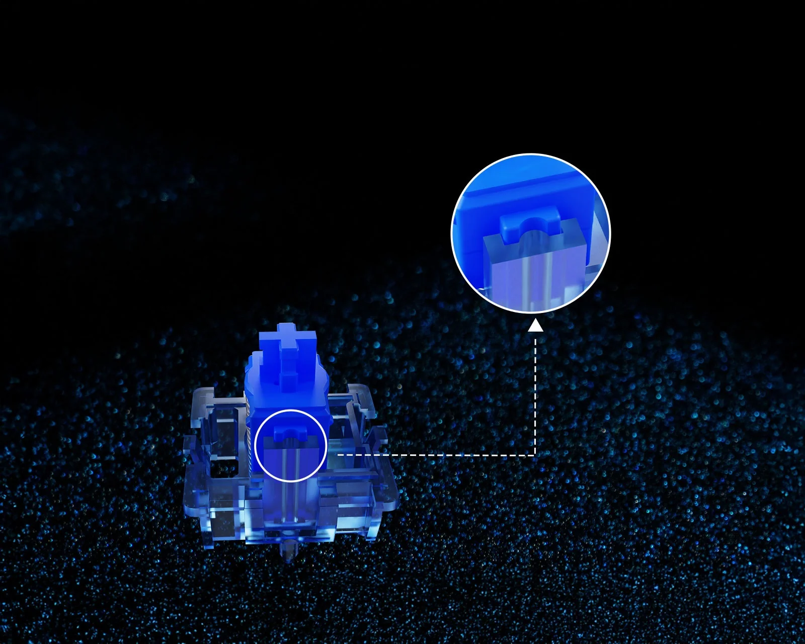 Gateron Magnetic Jade Sapphire Switch - Image 5