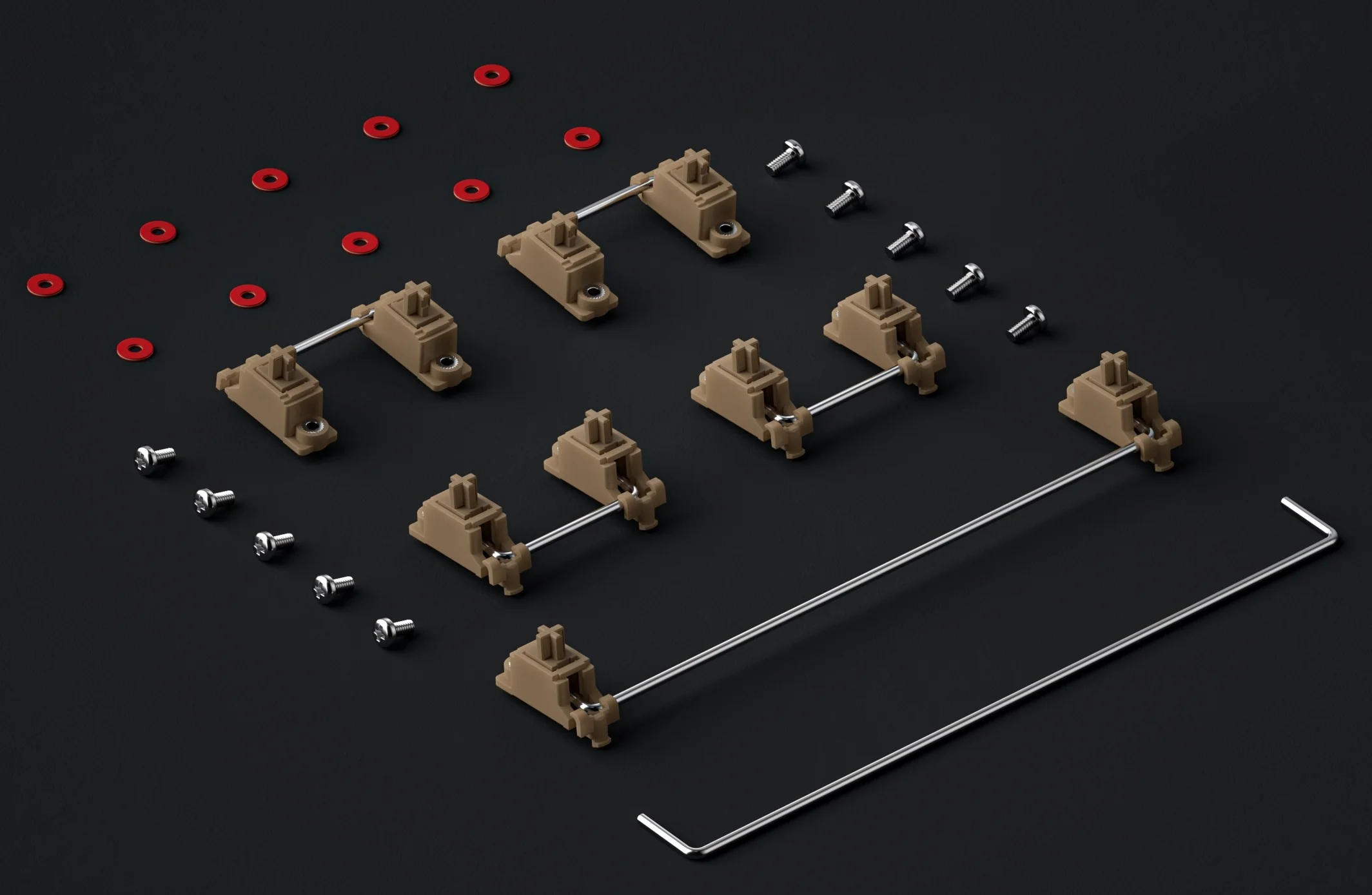 Gateron Stabilizers PCB Mount Screw-In TKL Kit - Image 13
