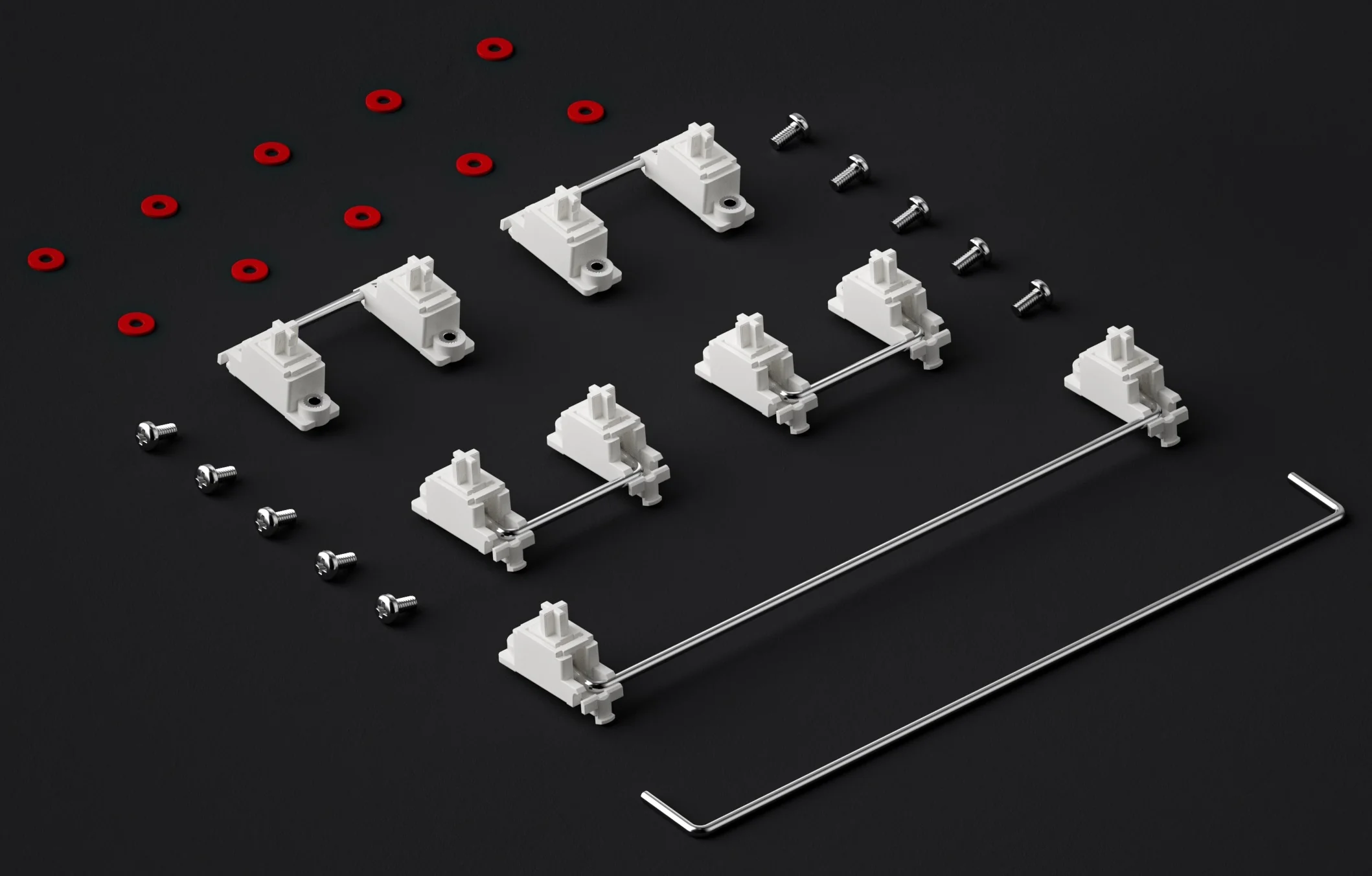 Gateron Stabilizers PCB Mount Screw-In TKL Kit - Image 4