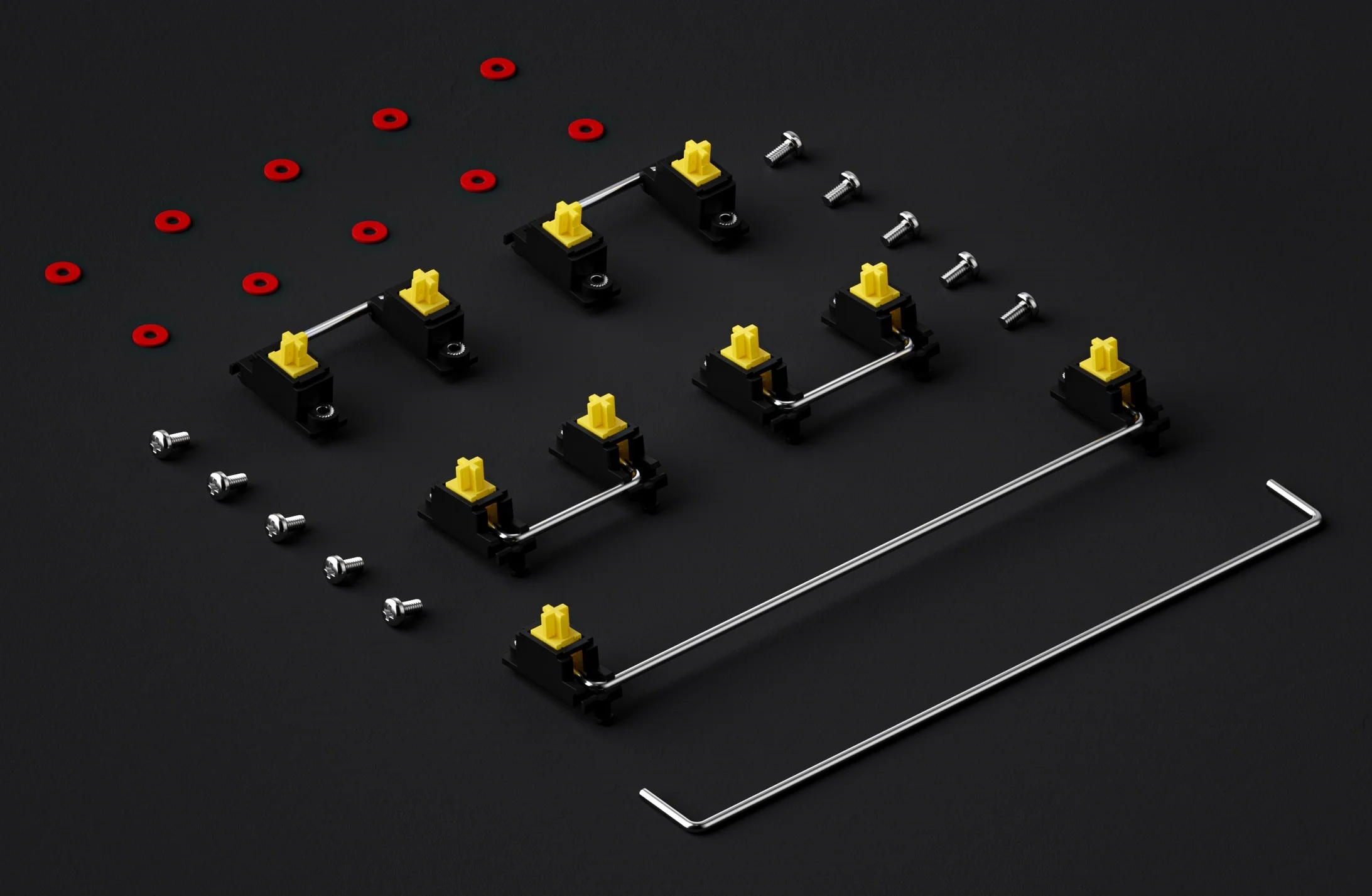 Gateron Stabilizers PCB Mount Screw-In TKL Kit - Image 7