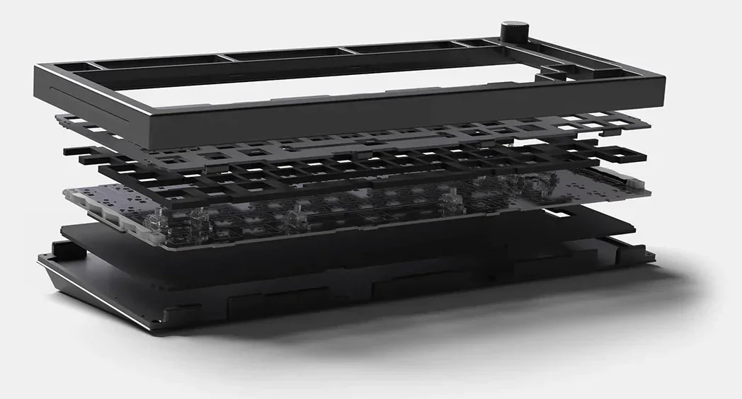 Glorious PC GMMK Pro Black Slate Aluminum Barebones TKL Hotwswap RGB Mechanical Keyboard - Image 6