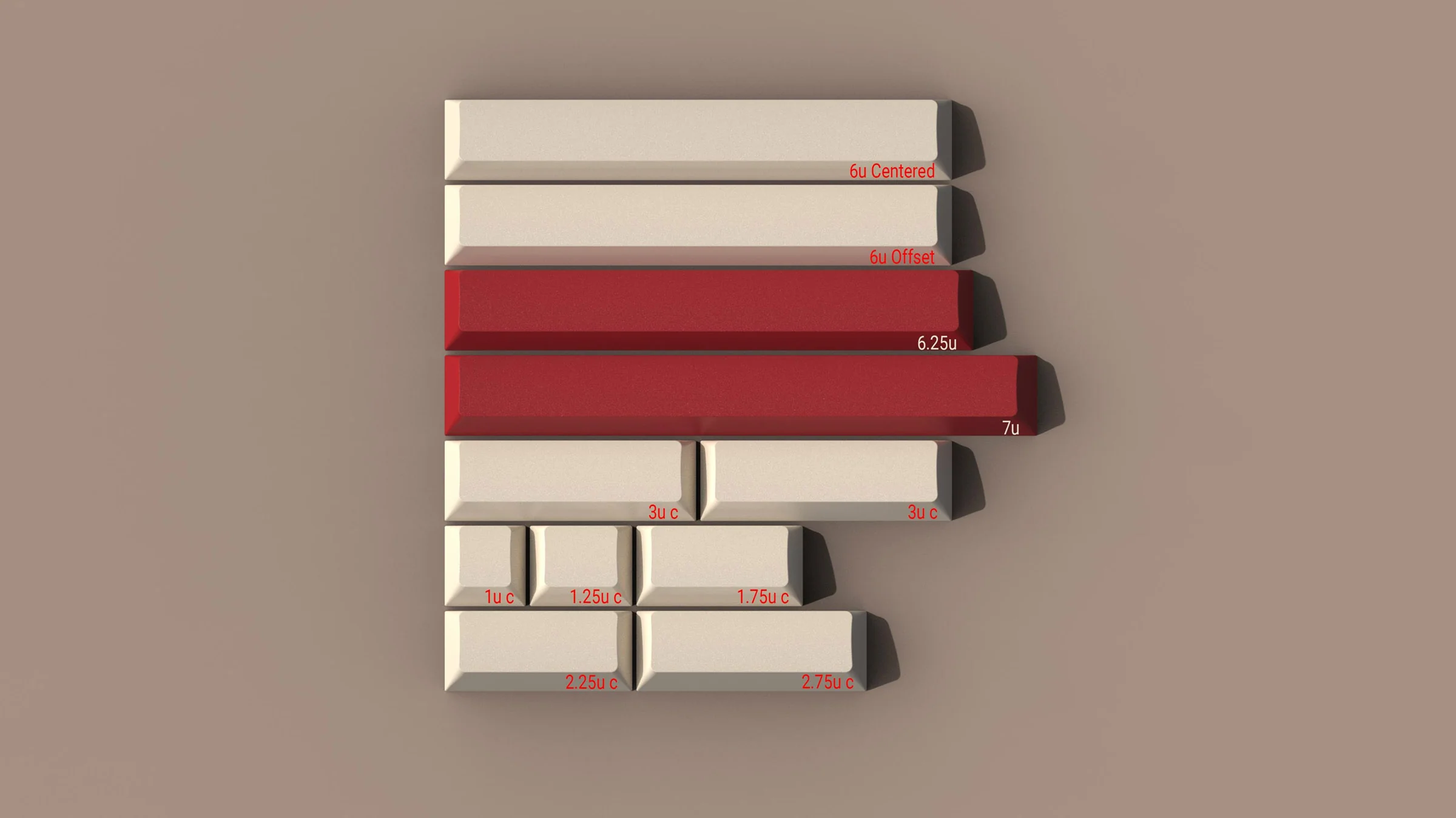 GMK Harvest Cherry Profile Double Shot ABS Keycap Set - Image 4
