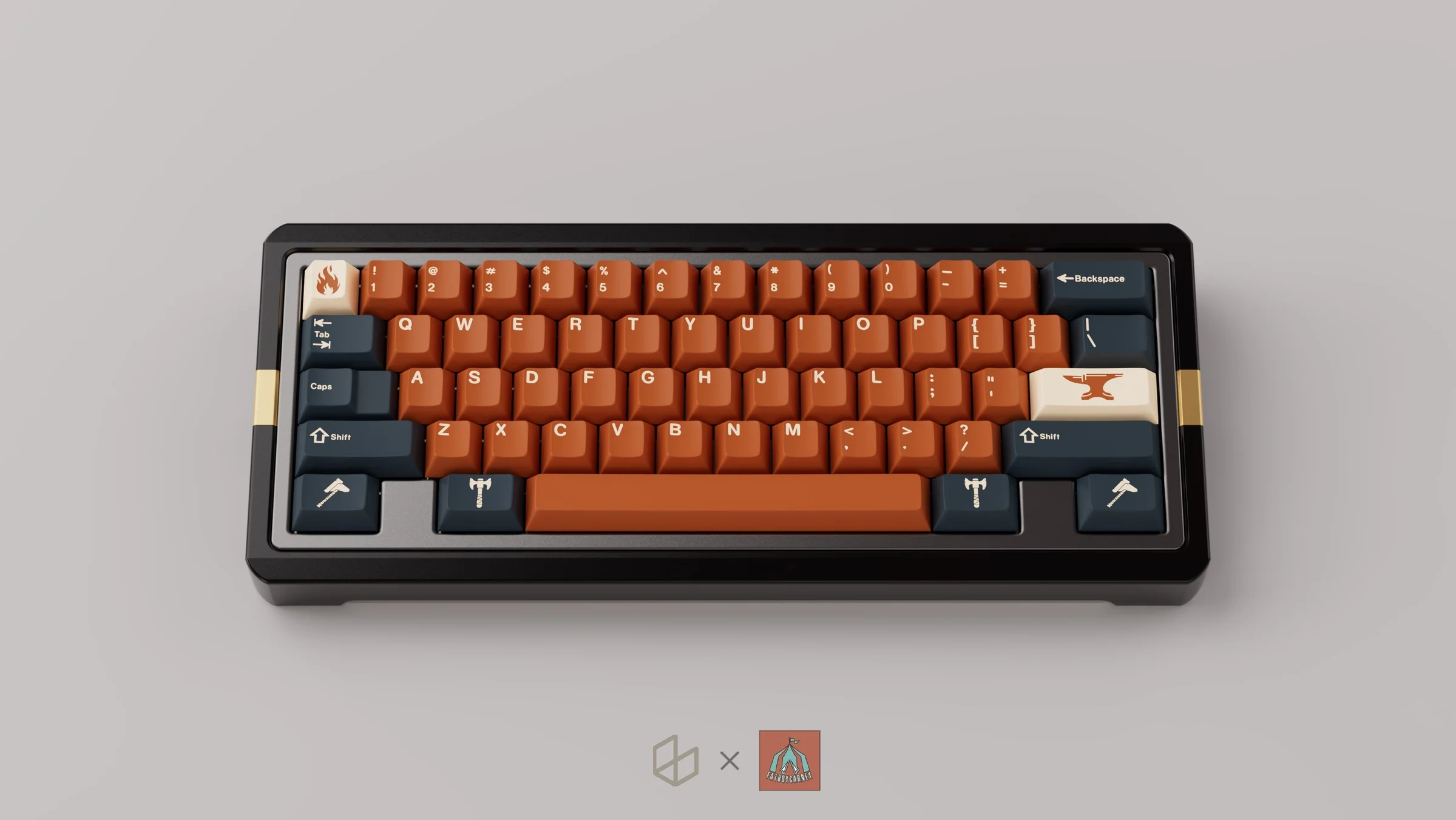 GMK Re-Forged Cherry Profile Double Shot ABS Keycap Set - Image 2