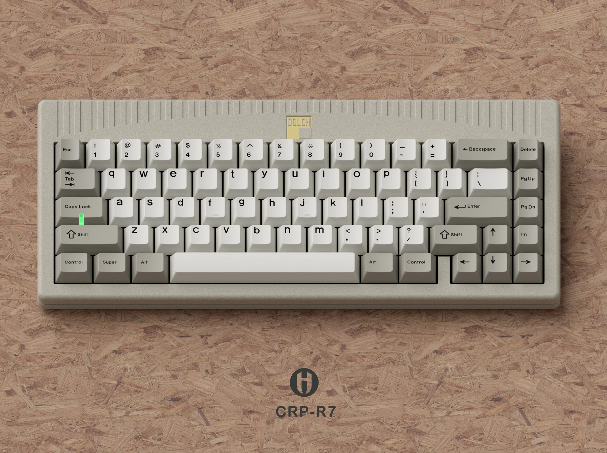 HammerWorks CRP R7 Beige Cherry Profile Dye Sub PBT Keycap Set - Image 2