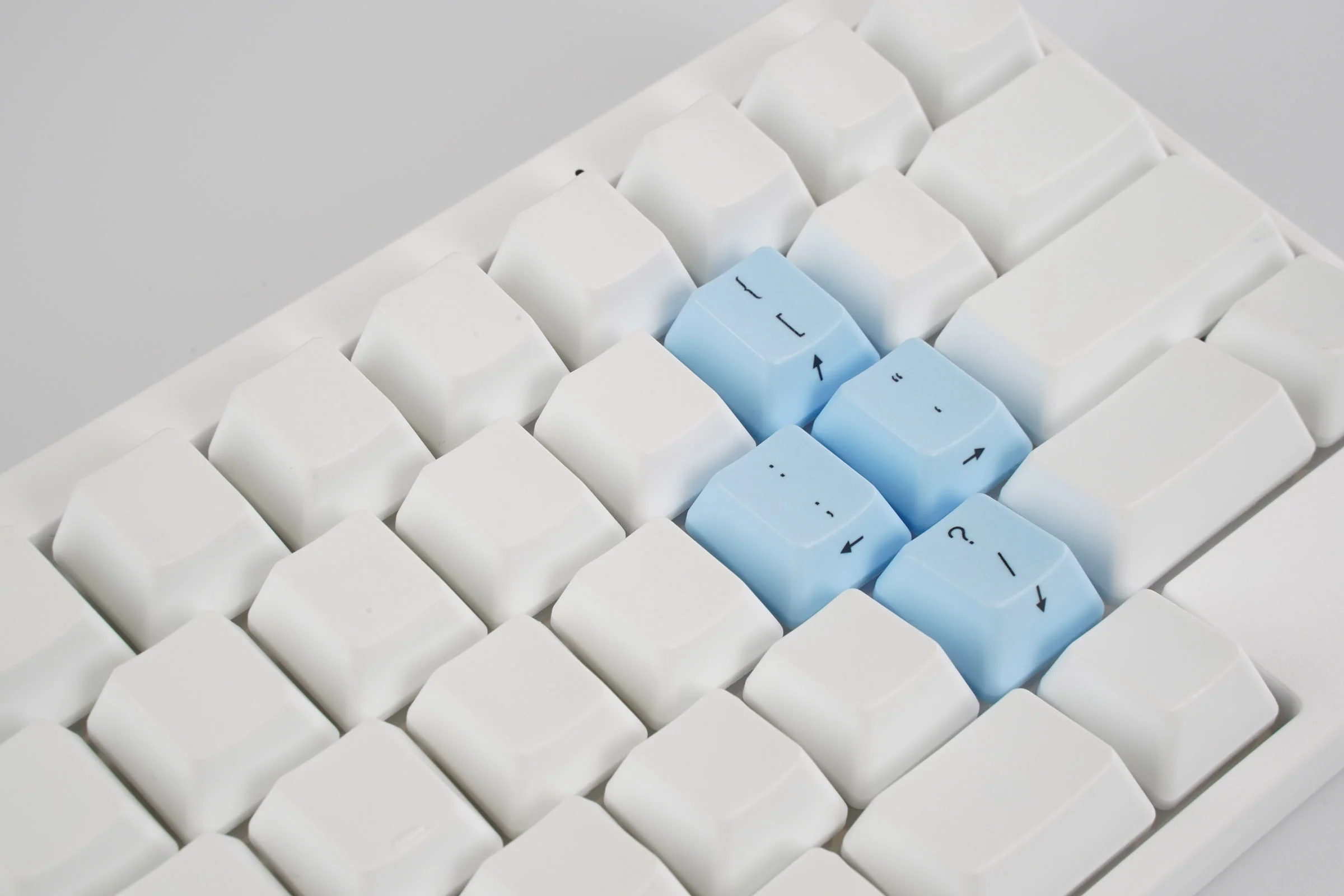 HHKB Sky Blue 60 Key PBT Topre Keycap Set - Image 5
