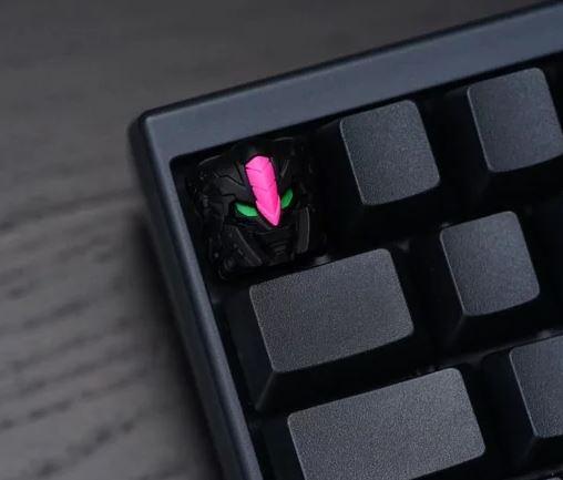 Hot Keys Project HKP Berserker Neon Black Artisan Keycap - Image 2