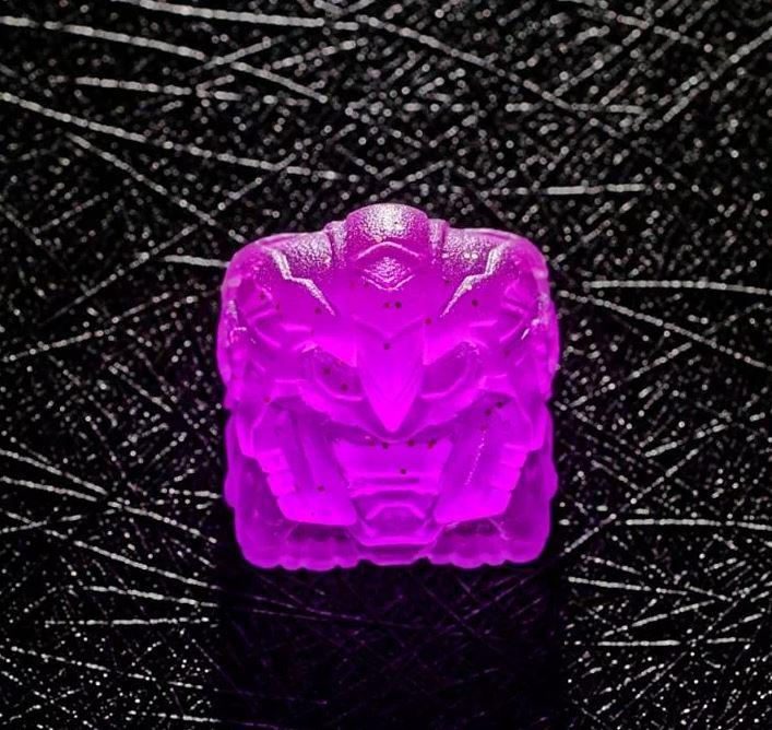 Hot Keys Project HKP Berserker Purple Glitter Artisan Keycap